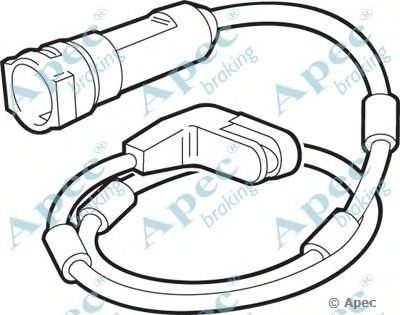 APEC BRAKING wir5110 -  Указатель износа, накладка тормозной колодки